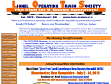 Tablet Screenshot of lots-trains.org